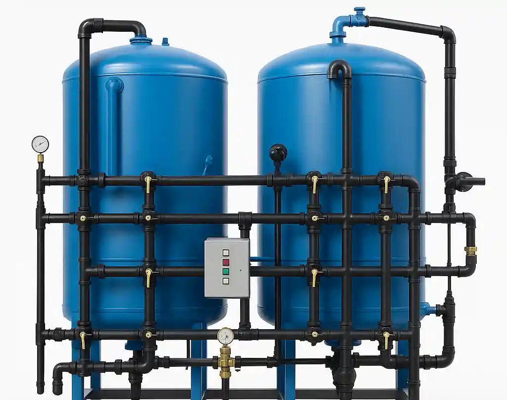 Pressure Sand Filter Interior