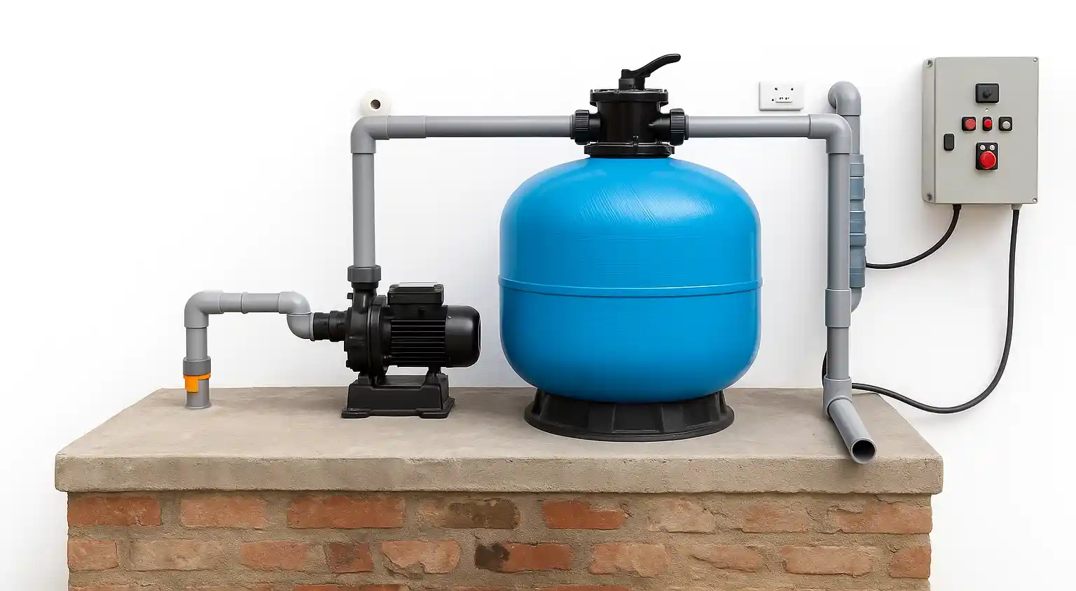 Swimming Pool Filtration Plant